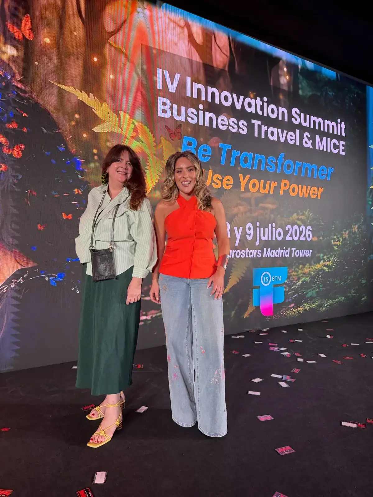 Susana Andrés Omella en un encuentro profesional de Business Travel y MICE