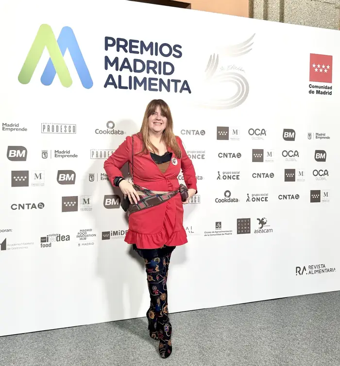 Susana Andrés Omella en un encuentro del ecosistema agroalimentario