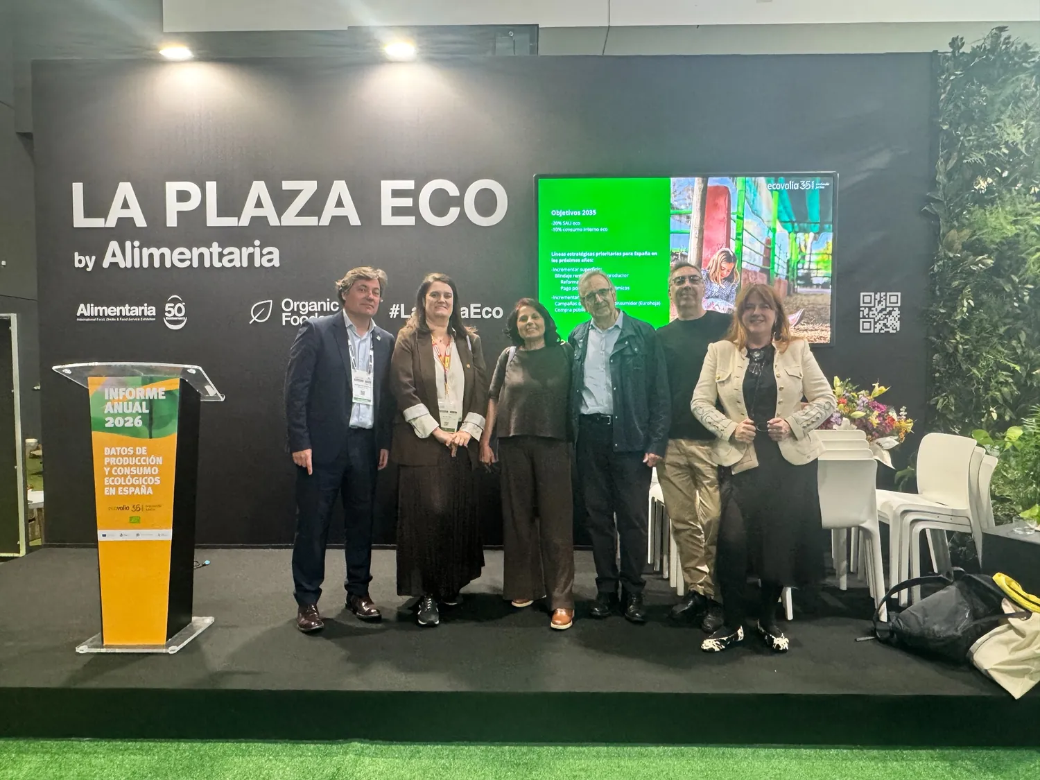 Susana Andrés Omella en La Plaza Eco by Alimentaria